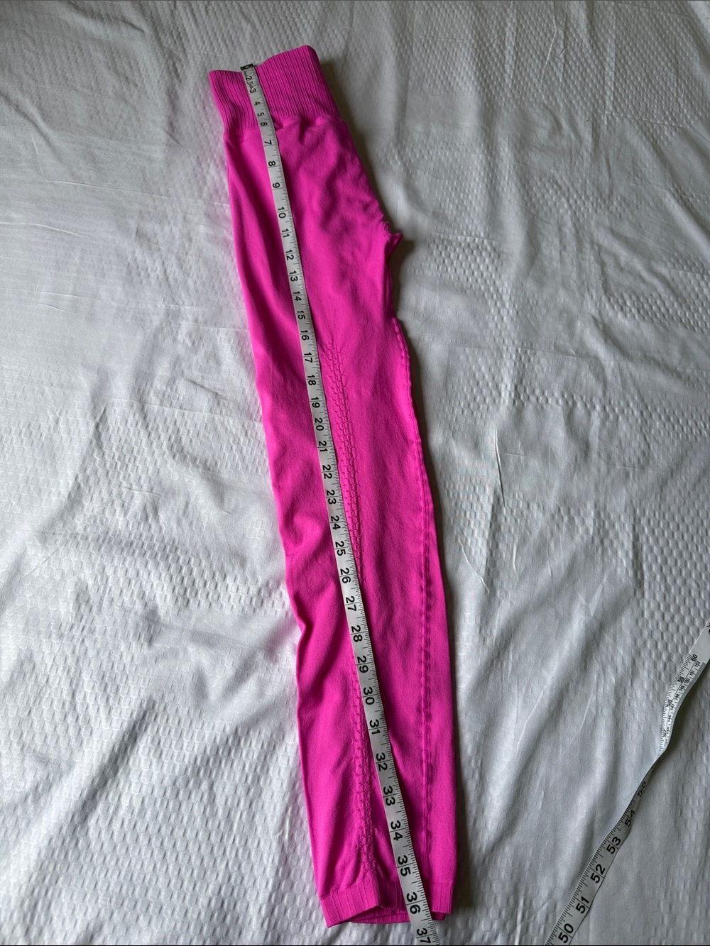 Free People Good Karma High-Rise 7/8 Length Leggings Hot pink✨ - Picture 7 of 8
